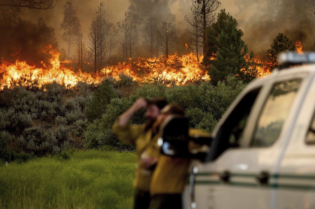 California’s wildfires are outpacing last year’s record-breaking season