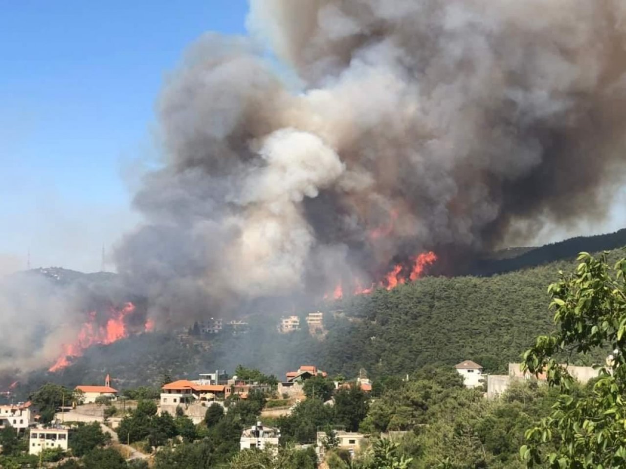 The Middle East fights wildfires: Turkey and Lebanon fight blazes as deaths reported