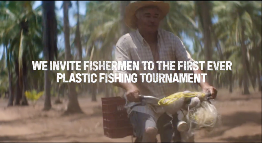 The world’s first-ever “plastic fishing” tournament was held in Mexico