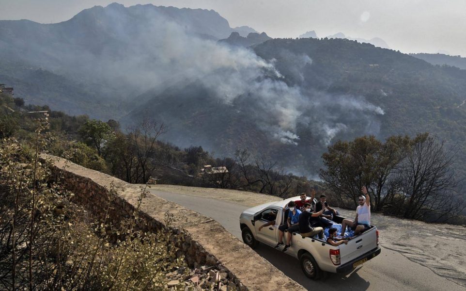 Algeria: Devastated villages and charred farmland left in the wake of Kabylie wildfires