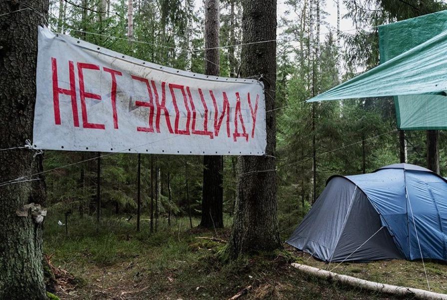 Protest camp: how activists stop the eco-catastrophe on the Baltic coast