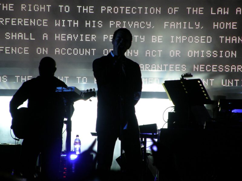 Massive Attack presented a plan to make music concerts more eco-friendly