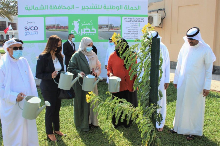 15 sites across Bahrain benefit from Forever Green campaign as companies praised for generous contributions