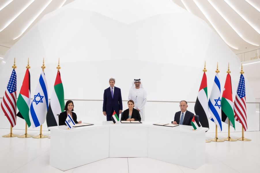 UAE, Jordan, and Israel signed key pact to mitigate climate change