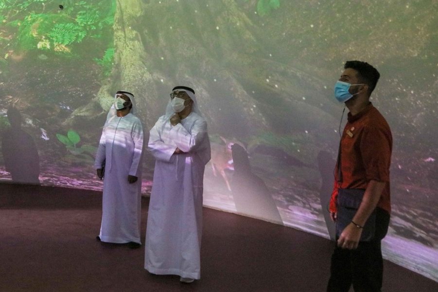 Minister of Health and Prevention visited Singapore Pavilion at Expo 2020 Dubai