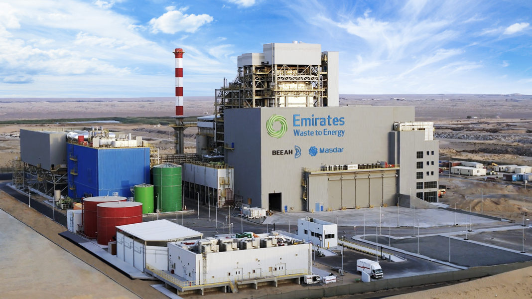Construction completed on UAE’s first waste-to-energy plant