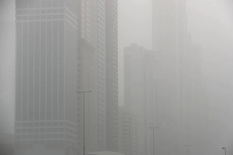 What causes the UAE’s sandstorms and how common are they?