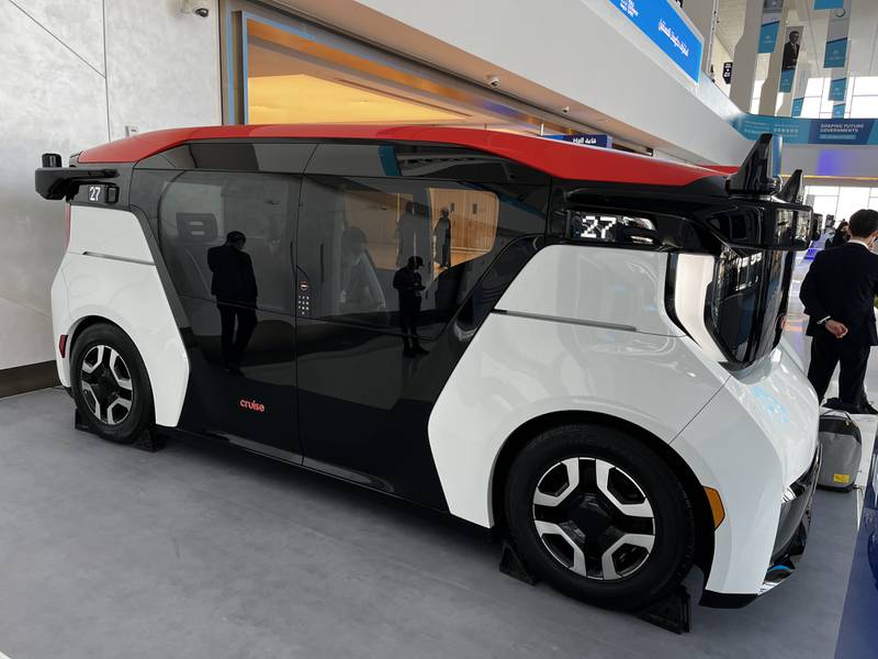 Dubai’s driverless taxis on show at Gitex before 2023 introduction