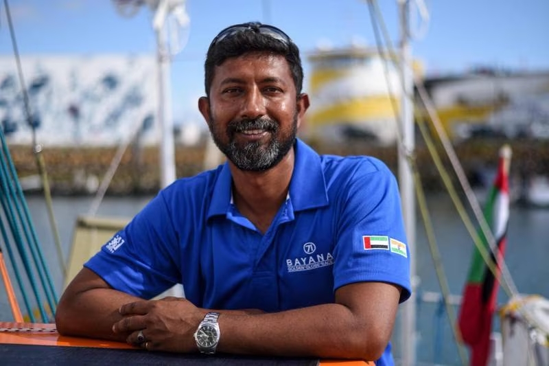 Oceans changing for the worse, says Indian sailor after round-the-world race