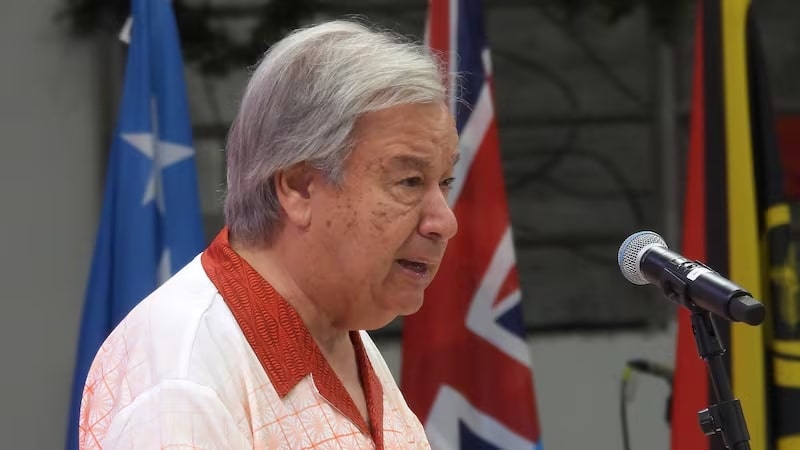 UN’s Guterres issues global SOS over fast-rising Pacific Ocean