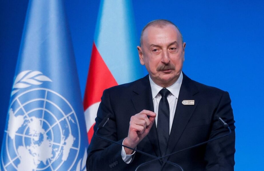 Azerbaijan leader’s fossil fuel praise an ‘abuse’ of COP29, Belgium says