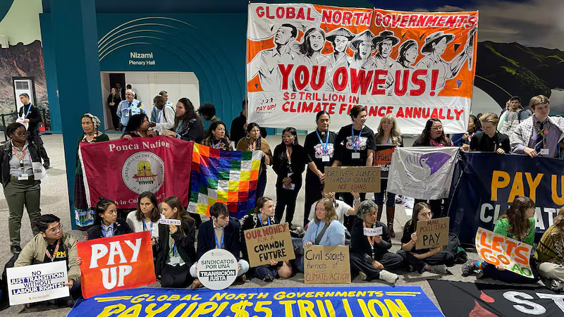 Dismay at ‘unacceptable’ Cop29 climate fund draft as time runs out to strike deal