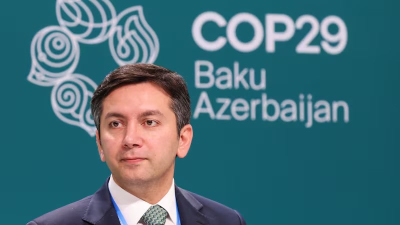 Cop29 lead negotiator calls for faster progress amid call to restructure climate summit