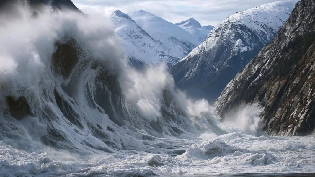 Alaska’s monster tsunami sent water 1,580 feet up a mountain